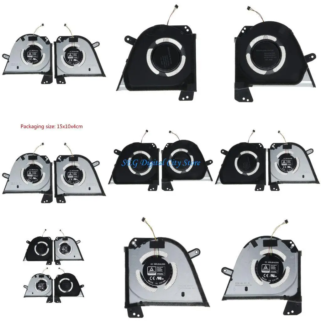 

Сменный охлаждающий вентилятор для ноутбука U75B, 12 В, 1 А, 4-контактный, 4-проводной радиатор для ROG