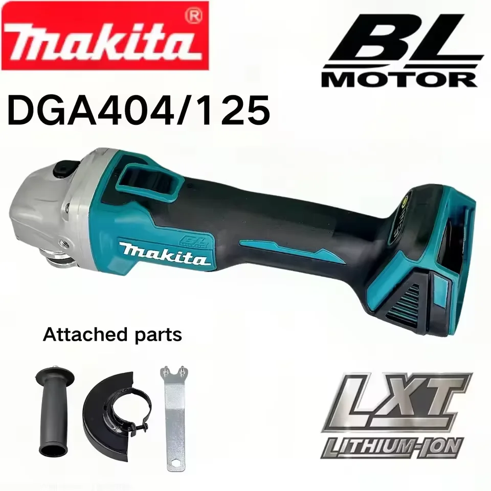 

Original Makita DGA404 125mm Brushless Angle Grinder 18V LXT® Li-ion Battery Cordless Cutting Polishing Grinding