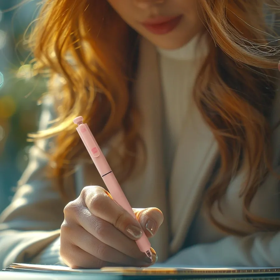 8 قطعة أقلام جل جمالية قابلة للسحب التجفيف السريع نقطة دقيقة 0.5 مللي متر قلم حبر أسود أقلام الكتابة السلس الإضافية لرحلة ملاحظة Ta