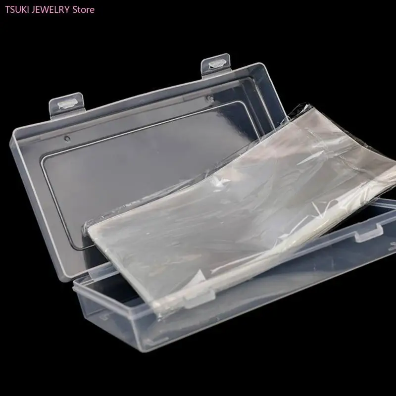 62KE 100 個透明通貨スリーブマネーホルダーボックス紙幣収納ケースコレクターや紙幣愛好家向け