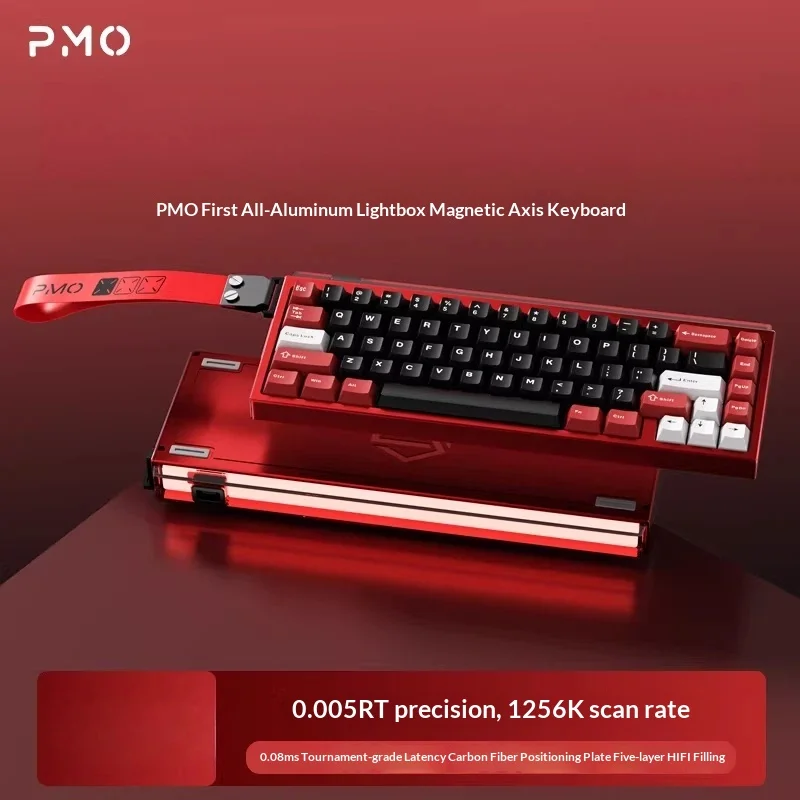 

Механическая клавиатура PMO Punishment GP68, полностью алюминиевая, с магнитными переключателями, для киберспорта, RT0.005, проводное подключение