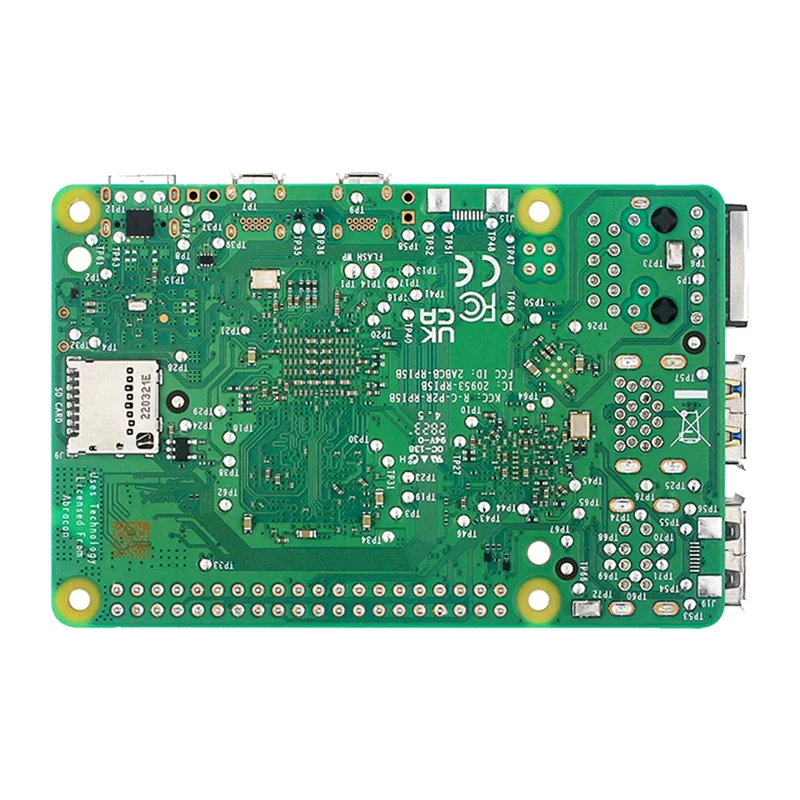 Efficient For Raspberry Pi 5 Development Board 4G+Aluminum Alloy Case Kit BCM2712 2.4Ghz Videocore VII Pcie 2.0 EU Plug Easy Ins