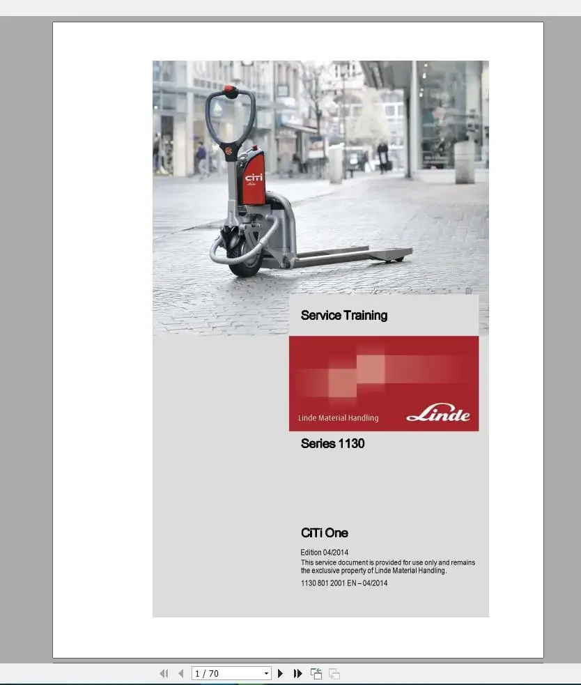 

EPC-OFTWARE Руководство по обслуживанию вилочных погрузчиков Linde 2019. DVD