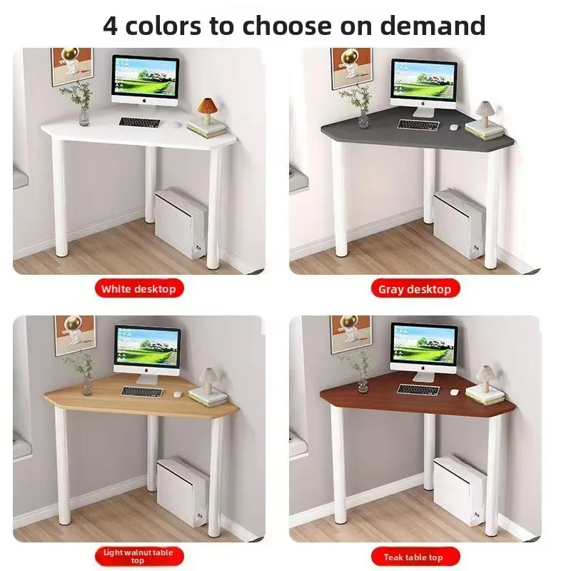 Modern Corner Desk Simple Desktop for Office Bedroom Student Writing Computer Table Dressing Home Use