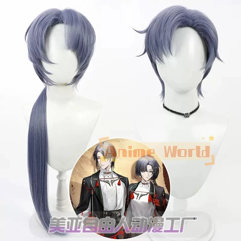 Game Path To Nowhere Director General Cosplay Wig The Chief Of MBCC Heat Resistant Synthetic Hair Halloween Role Play Party