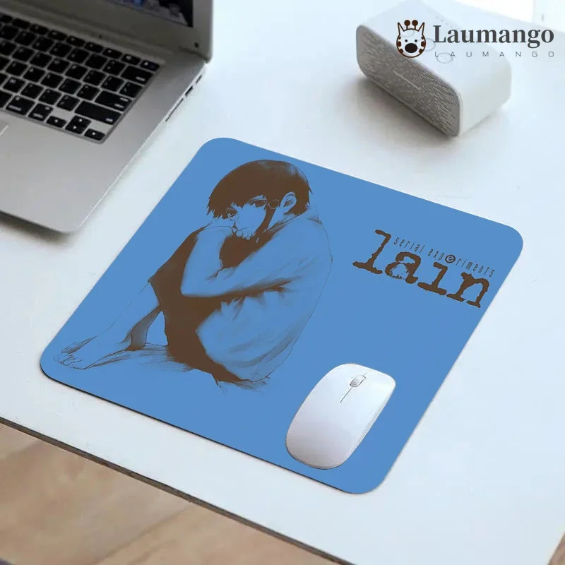 

Gamer Desk Pad Serial Experiments Lain Mouse Stitch Mousepad Anime Mat Small Mousepepad Gamer Pc Gaming Deskpad Cheap Laptop