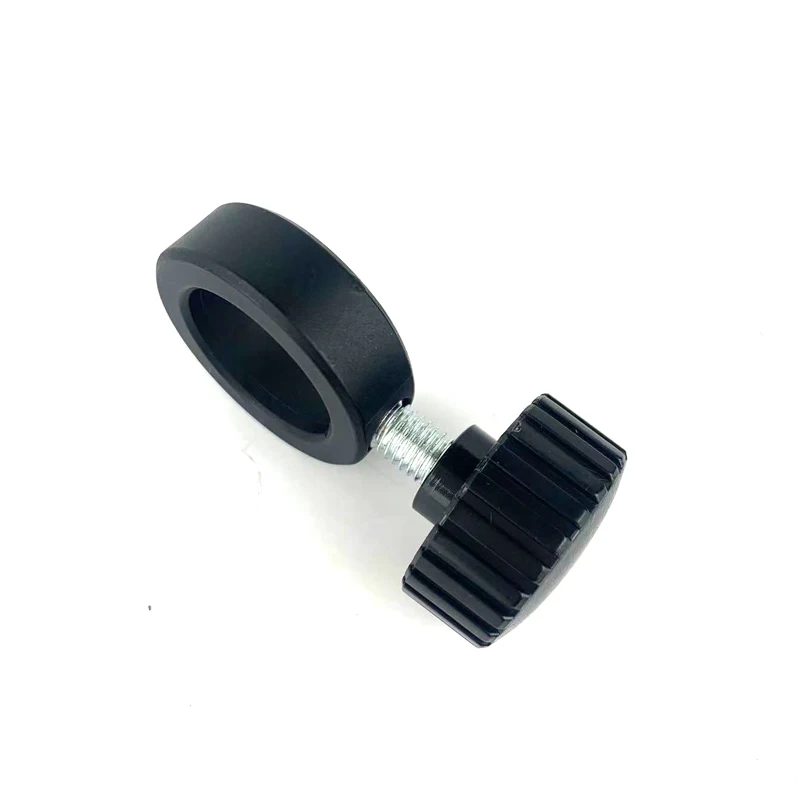 Microscopio estéreo industrial de 32mm/25mm, soporte de anillo de posición fija, adaptador de barra de Pilar de columna de Metal con piezas de Microscopio de tornillo