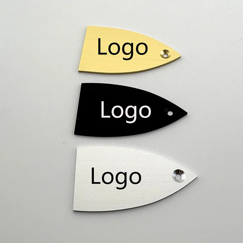 

Aluminum Alloy metal Truss Rod Cover Plate Customized Logo