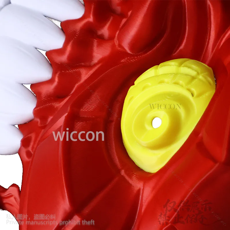 تيربو الجدة زي البلاستيك الصلب ثلاثية الأبعاد قاعدة الطباعة قناع أنيمي Dandadan تأثيري قناع متحرك لجميع القديسين عيد الميلاد مخصص