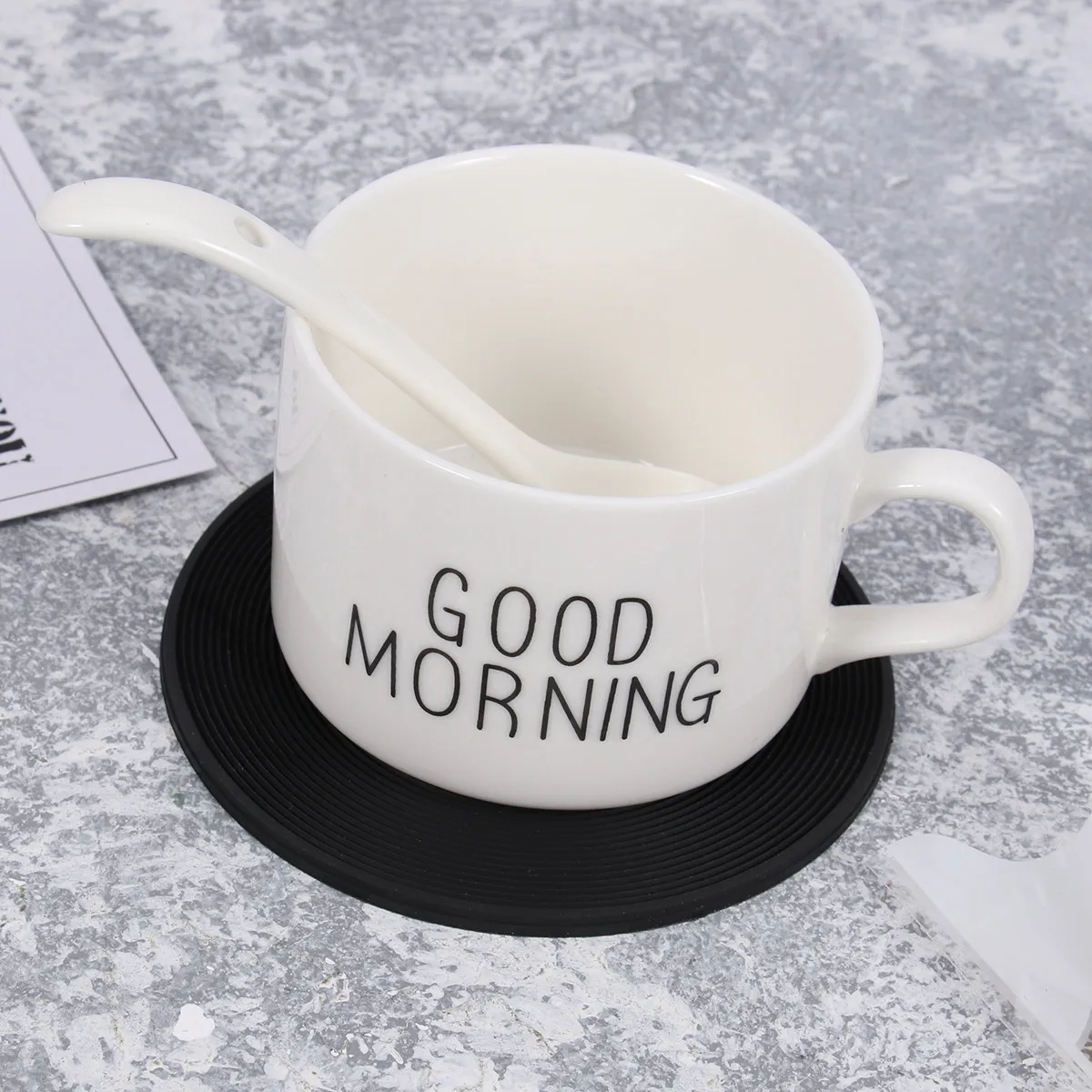 10Pcs Vinyl Record Coasters Colorful Retro Cup Mats Protective Drink Holders Lightweight Unique Design for Music Fans