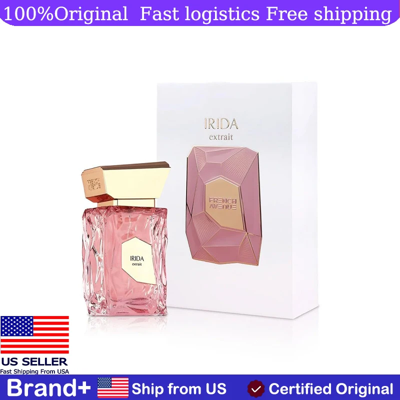 

Fragrance World Irida Extrait EDP 100ml By French Avenue Long Lasting Fragrance Cologne Persistence Pheromone Portable Natural