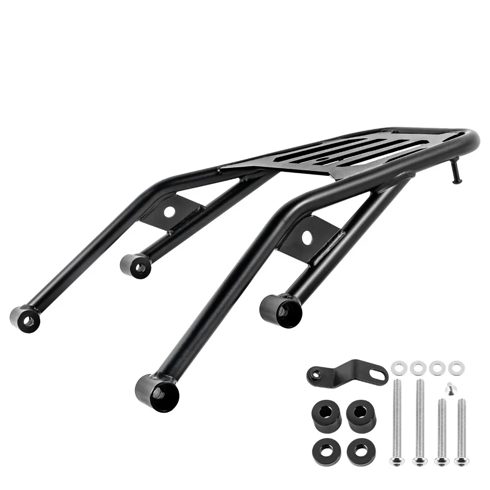 

Motorcycle Topteng Black Rear Luggage Rack Cargo Carrier Storage Rack For Kawasaki Eliminator 500 2024 2025