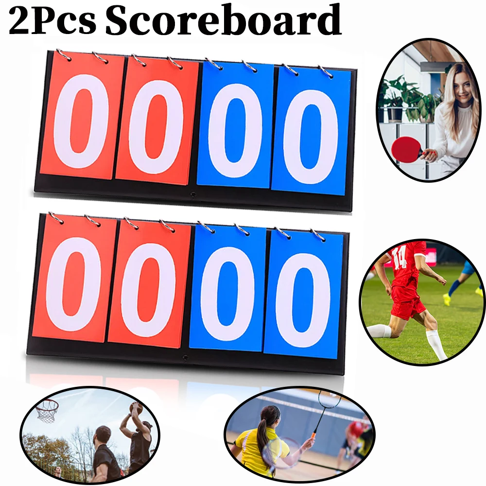 

1pc Multifunctional Four-digit Counter Scoreboard for Table Tennis and Basketball