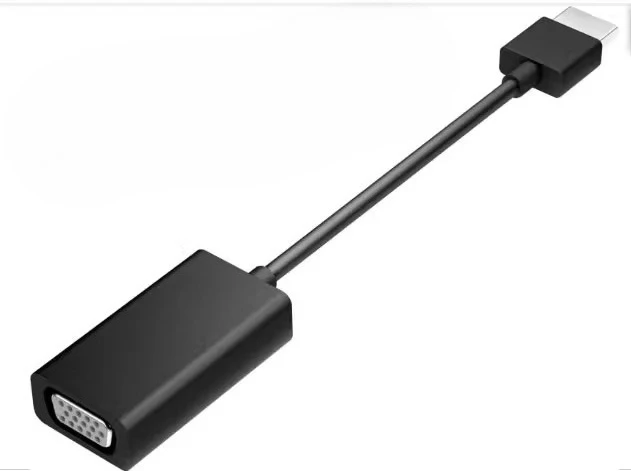 

For HP HDMI to VGA Cable Converter H4F02AA Computer Laptop with Projector TV Monitor