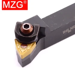 MZG WWLNR 2525 m08 16mm 25mm inserti in metallo duro solido esterno portautensili per tornitura tornio CNC lavorazione di taglio portautensili per alesatura