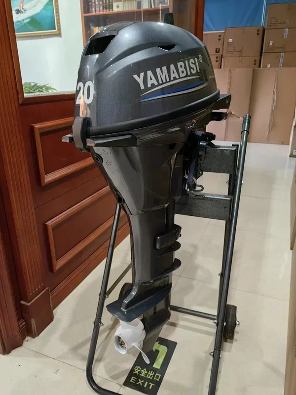 Olhe aqui! YAMABISI Motor Motor Externo, CE Aprovado Controle Remoto, 4 Stroke, 20hp