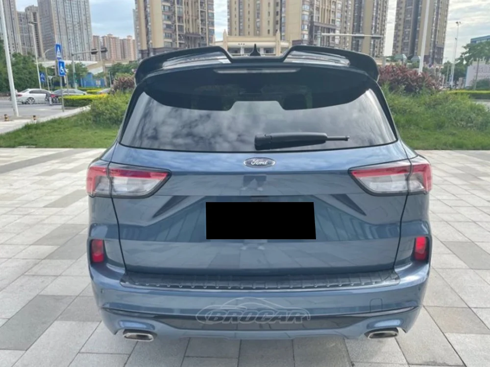 For Ford ESCAPE spoiler 2020 - 2024 Ecoboost High Quality ABS Plastic Unpainted Gloss Black Rear Spoiler Trunk Boot Wing Spoiler