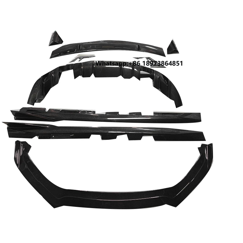 

High Quality Carbon Fiber Front Lip Side Skirt Rear Diffuser Rear Spoiler for Subaru BRZ Perfect Fitment