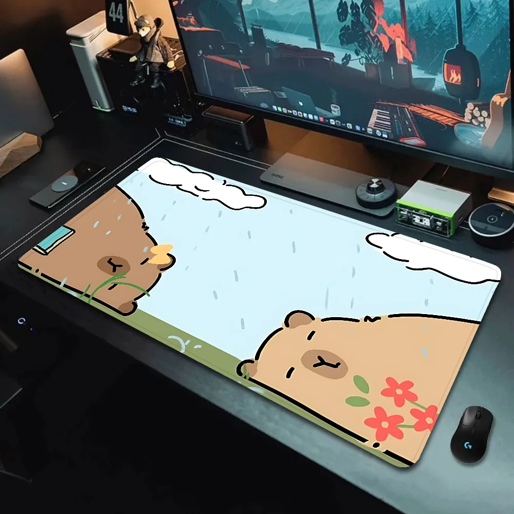 Funny-F-CapybaraS Mousepad Mousepad New Arrivals Large Gaming Mousepad L XL XXL Gamer Mouse Pad Size For Keyboards Mat