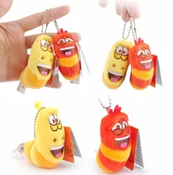 5/12cm Anime Fun Insect Slug Keychain Creative Larva Plush Toys Cartoon Candice Guo Stuffed Doll for Girl Kid Baby Birthday Gift