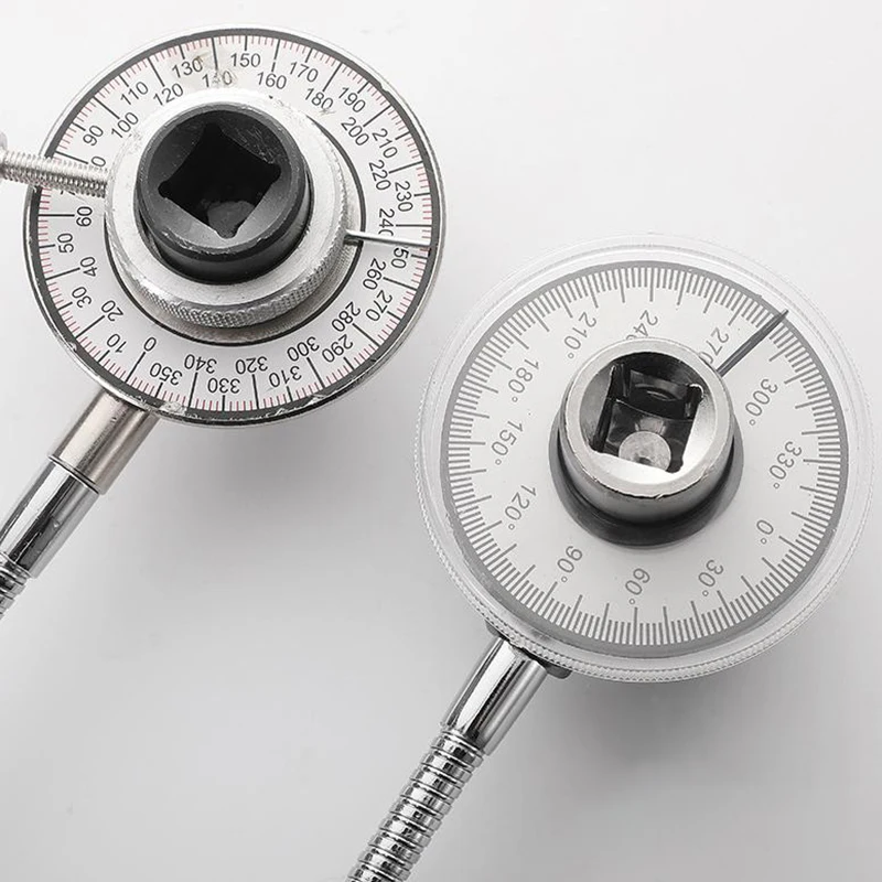 360 Degrees Torquemeter Calibrated In Degrees Torque Angle Gauge Torque Wrench Hand Tools Adjustable Torque Regular Scale