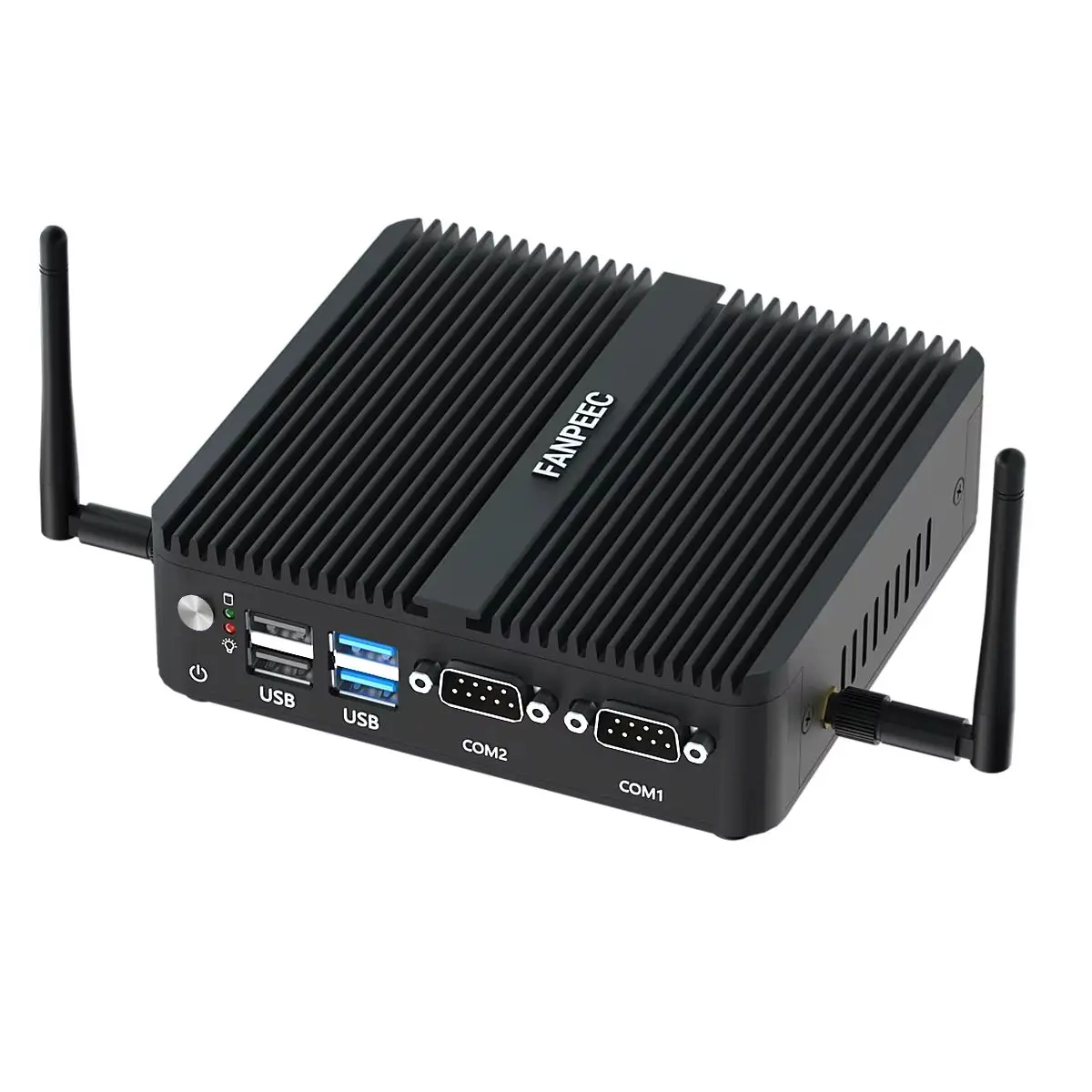 HYSTOU H3 Industrial Mini PC Intel Pentium Silver J5005 RJ45 LAN RS232 COM 4*USB DDR4 SSD 4K HD 1.4 VGA Support Win10/11 Linux