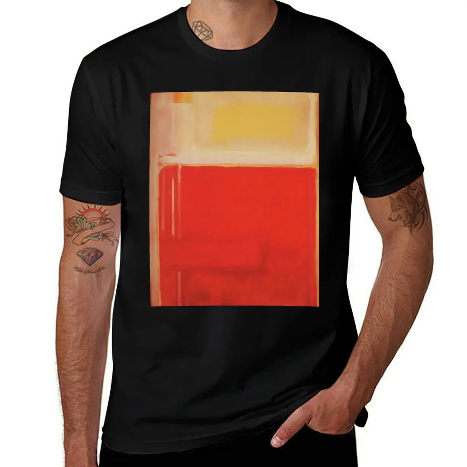 Mark Rothko T-Shirt Modern Style Print T-Shirt