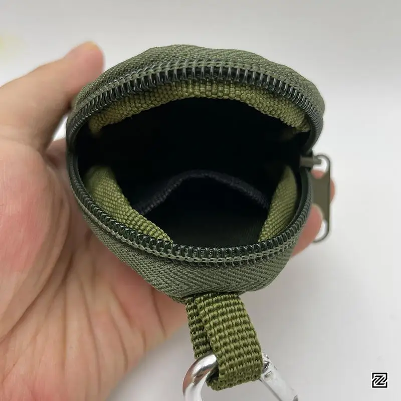 1 Stück Taktische EDC-Tasche Schlüsselgeldbörse für Männer Münzbeutel Tasche Schlüsselanhänger Reißverschlusstasche Outdoor-Schlüsseltasche – Detail 4
