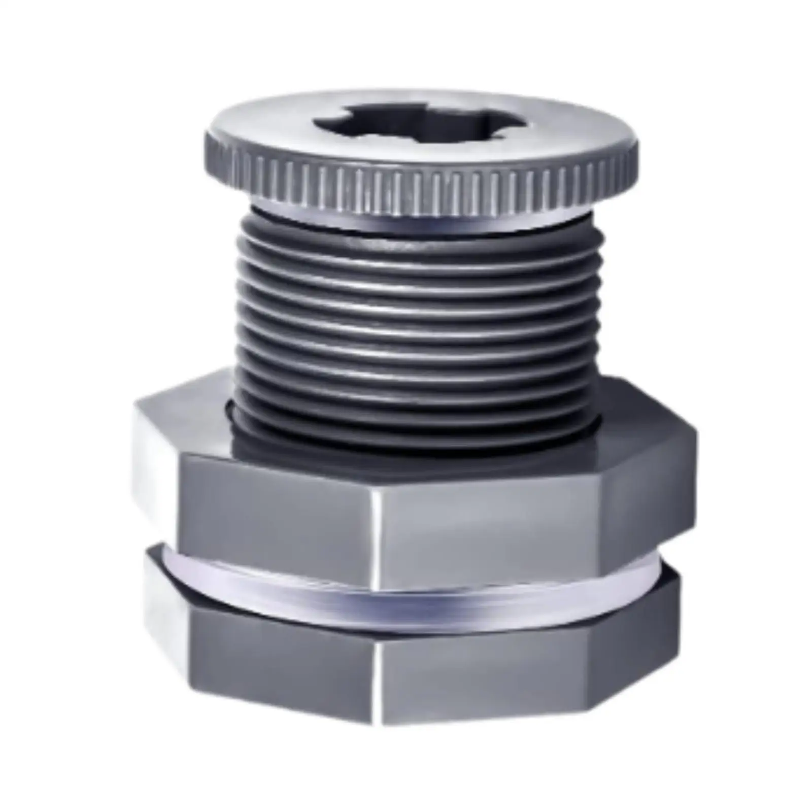 

Garden Hose Adapter 3/4 inch Bulkhead Water Tank Connector for Pools Pond