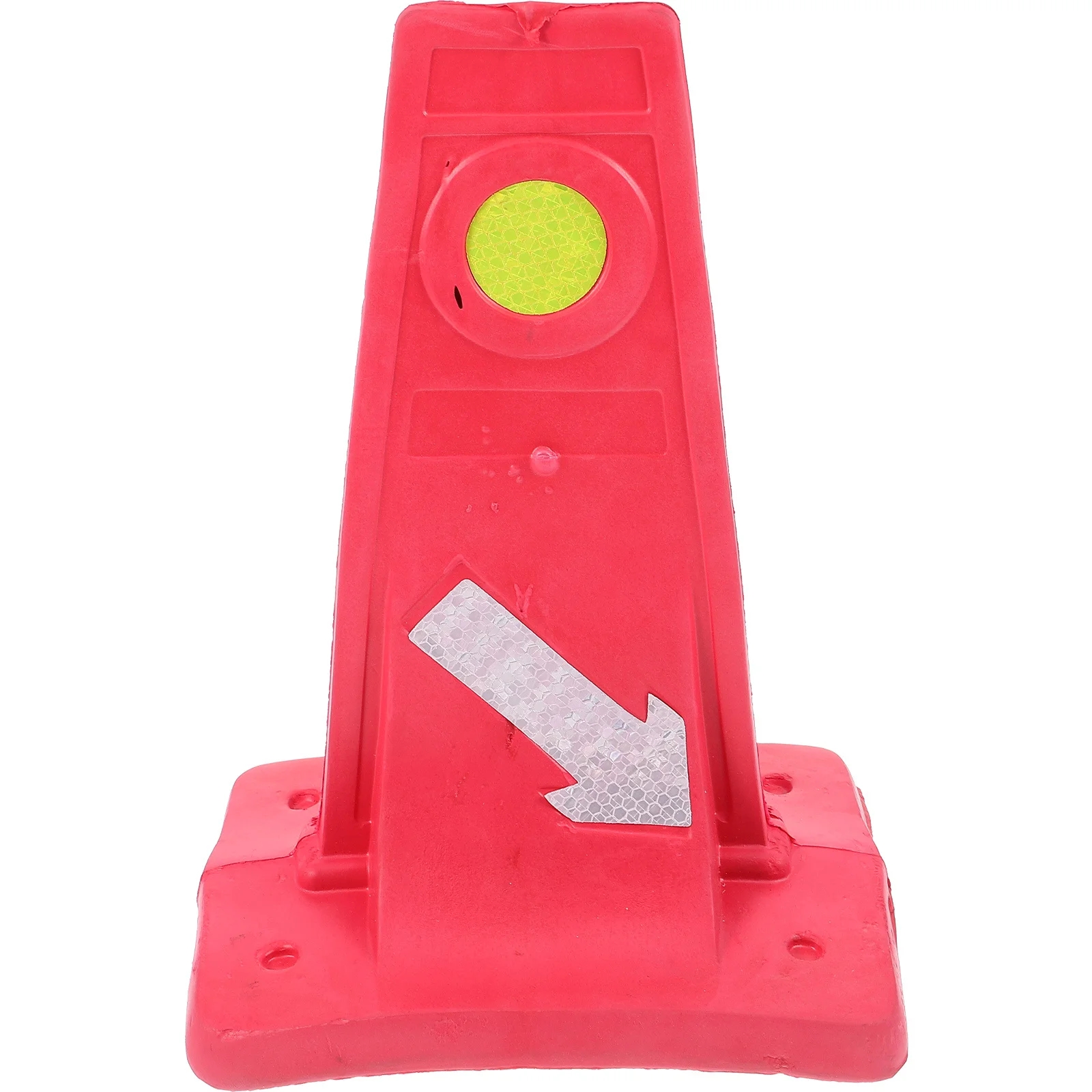 مخروط المرور ذو اللون الزاهي، علامة تحويل الطريق العاكسة للاستخدام الخارجي، مخروط أمان تحذيري لتدريب سائقي مواقف السيارات