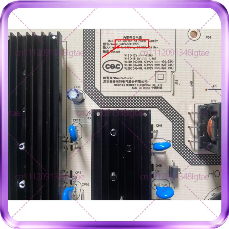 For Redmi L65R8-X TV Power Board AMP65XM-RZ2L093155000430/1