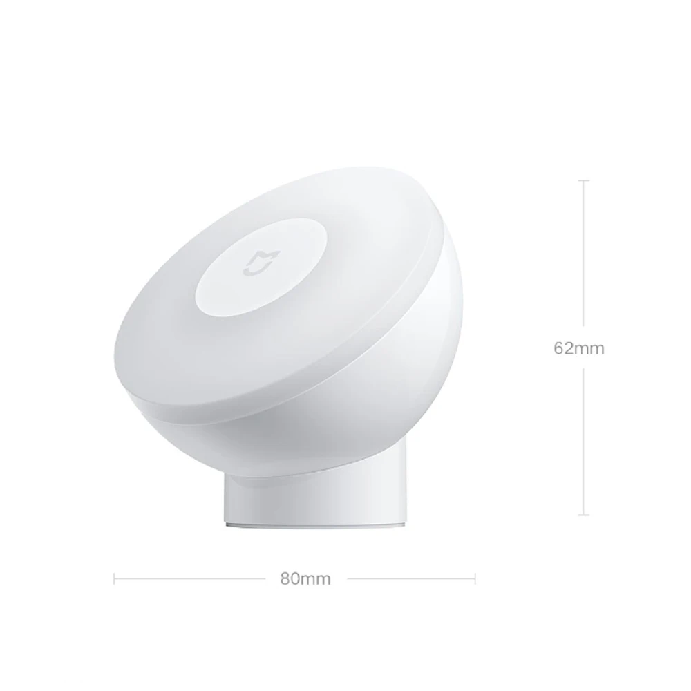 Originale Mijia Smart Led Induction Night Light 2 lampada luminosità regolabile sensore intelligente a infrarossi per il corpo umano con Base magnetica