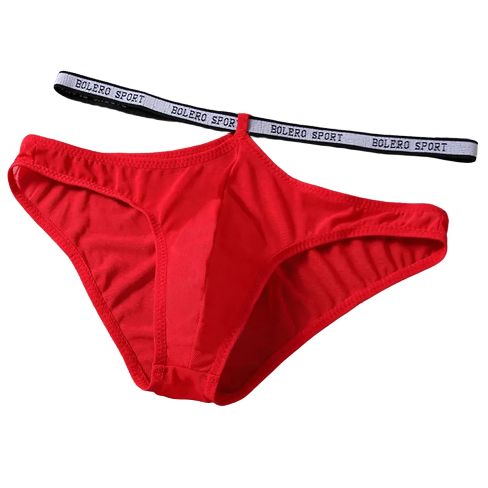 

Модные мужские прозрачные сетчатые трусы, сексуальные трусики с низкой талией и выпуклым мешочком, удобное эластичное нижнее белье