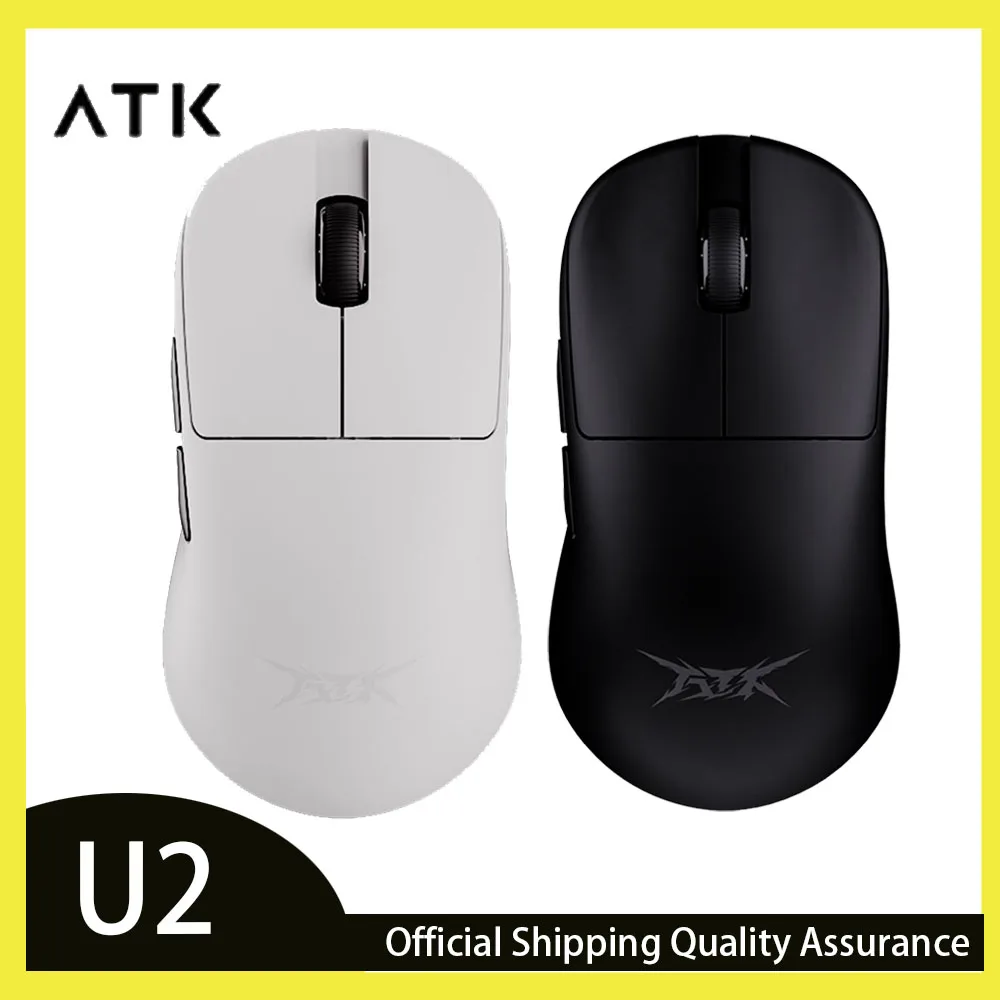 

ATK Lietong U2 Легкая беспроводная Bluetooth-мышь Эргономичная трехрежимная игровая и офисная компьютерная мышь Периферийные устройства