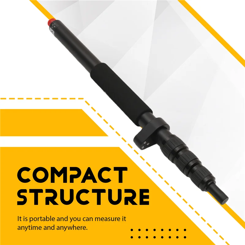 

ABRB-RTK GPS Centering Pole 150 Cm Telescopic Measurement Centering Pole Prism Pole Telescopic Pole With Compass Level Bubble