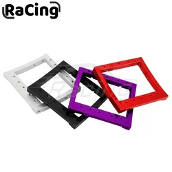 CNC Aluminum Dual Servo Mount Bracket Base Stand For 1/10 RC Rigs Crawler Capra SCX10 II Axle Comp DIY TGH Rails LCG Chassis Kit