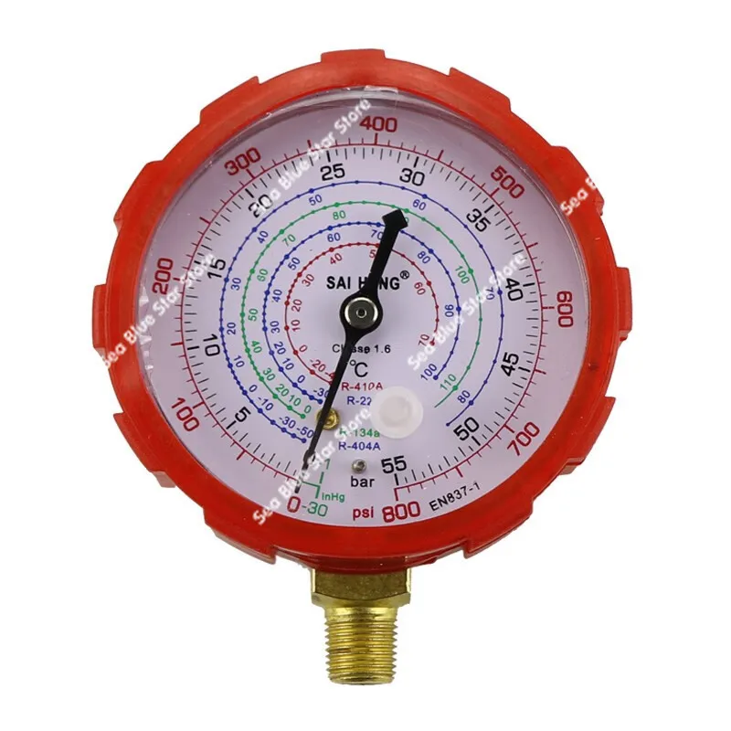 Air conditioner fluoride meter, pressure gauge head Refrigerant air conditioner maintenance tools and equipment Household table