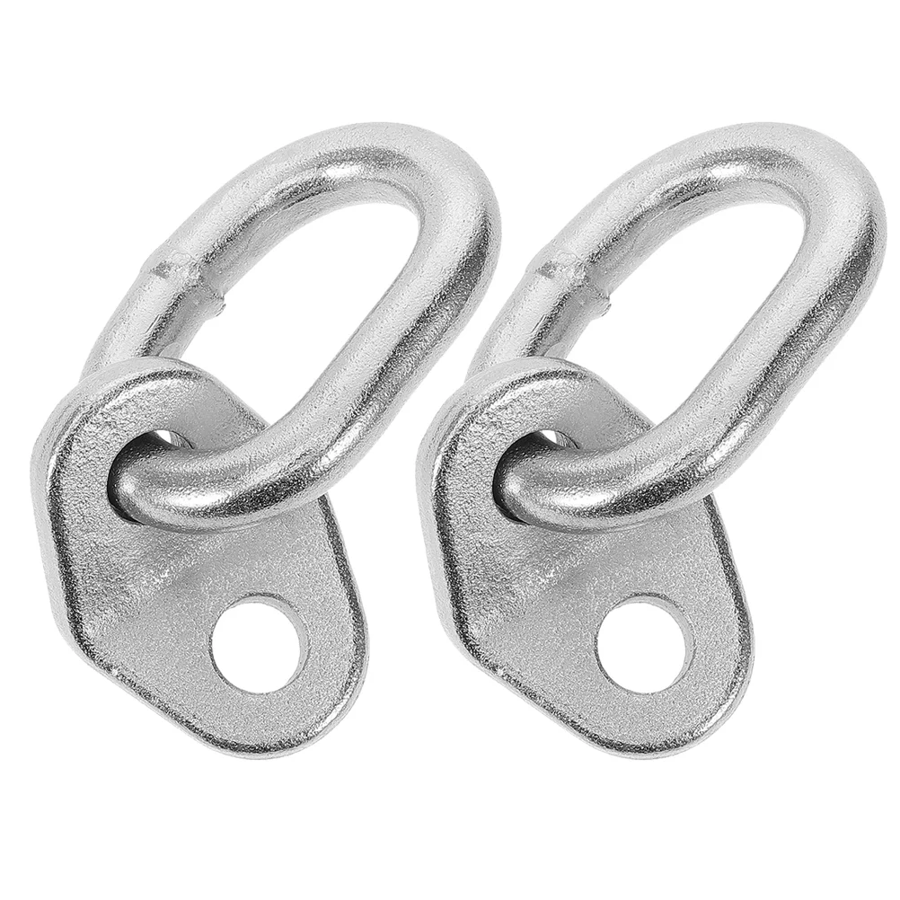 

2 Pcs Engine Lifting Eye Support Bar Off-road Bracket Mounts Buckle For Tractor Alloy Steel Ring