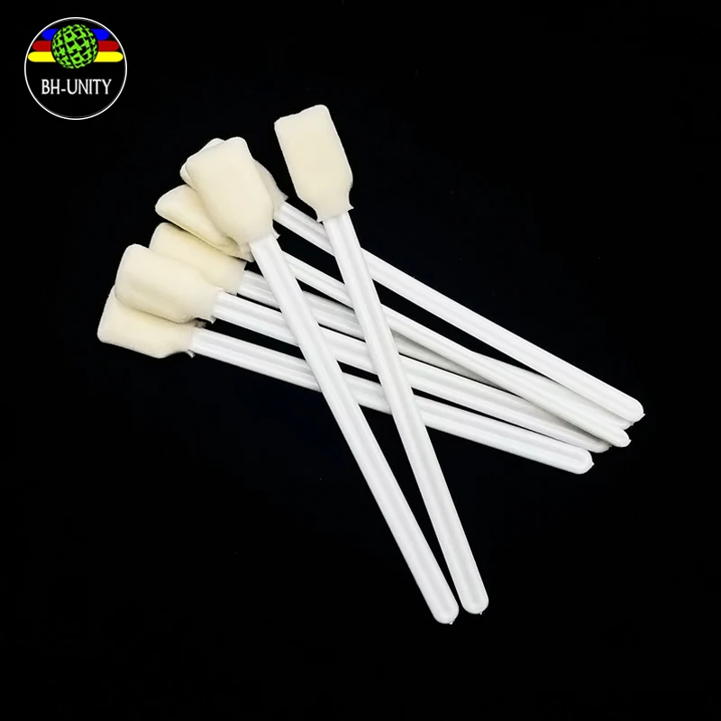 10bags/lot cleaning stick 13cm for printhead cleaning sponge (each bag for 50pcs)