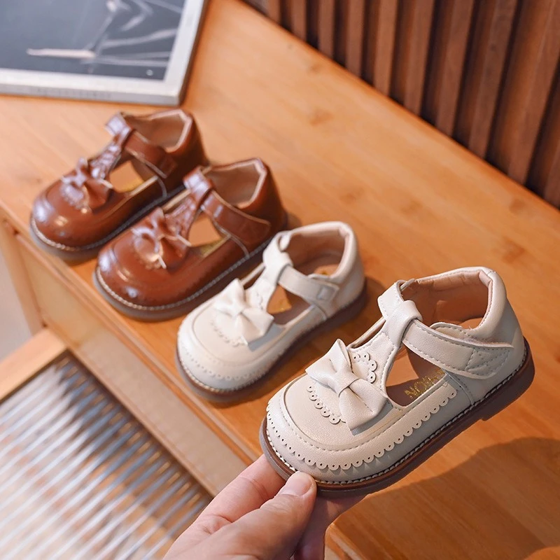 

Girls Princess Small Leather Shoes Baby Toddler Shoes 1 A 2 Years Old Female Treasure New Soft Bottom Children's Shoes