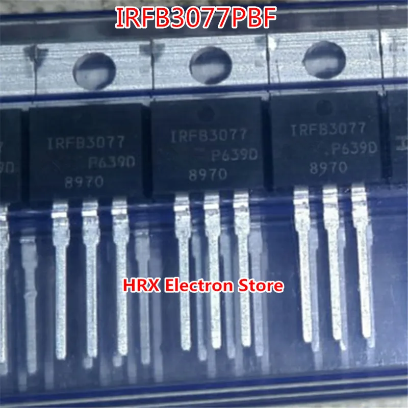 New Original Import IRFB3077PBF IRFB3077 MOSFET 75V 120A TO-220 10PCS/LOT
