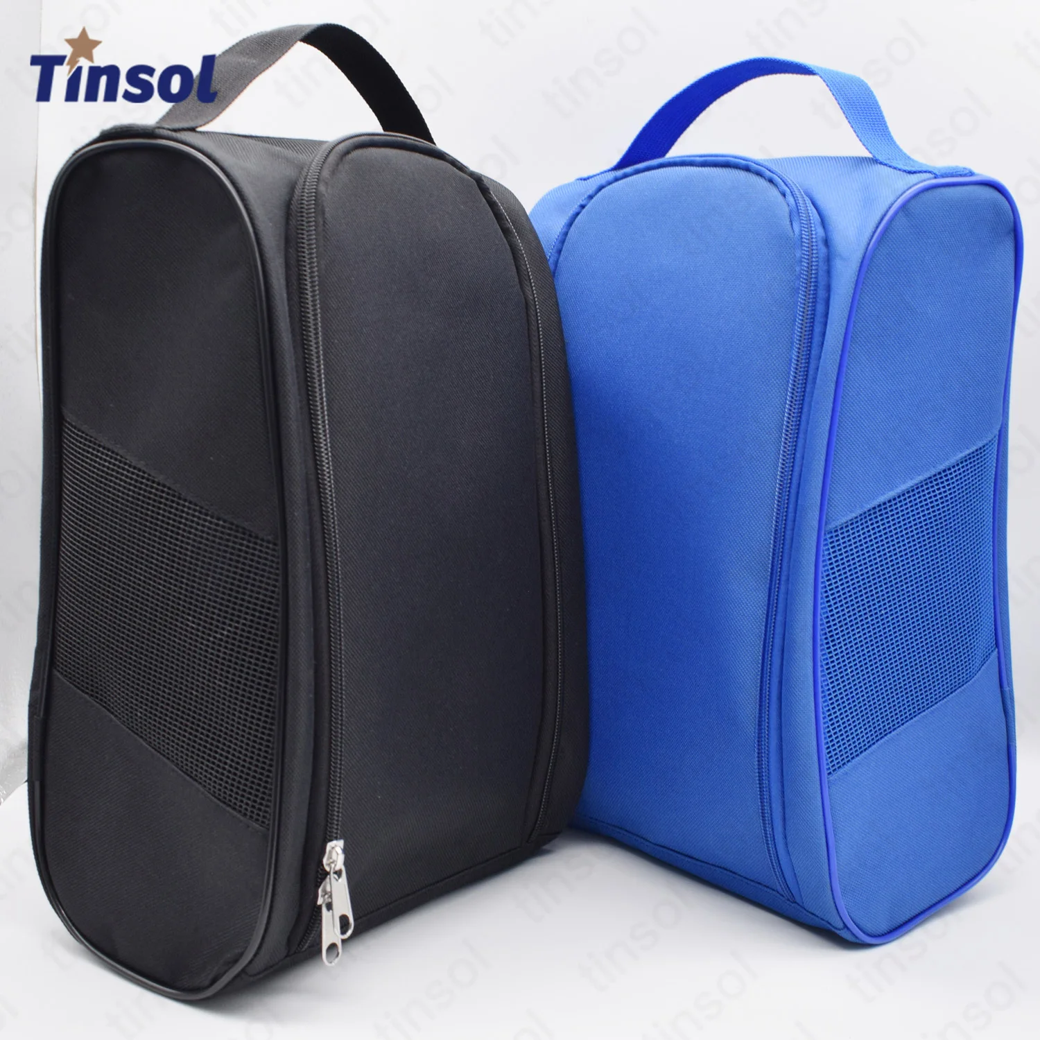 

New Portable Golf Shoe Bag Oxford Cloth Shoe Carrier Bags Breathable Lightweight Golf Handbag Dustproof Football Tennis Shoe Bag