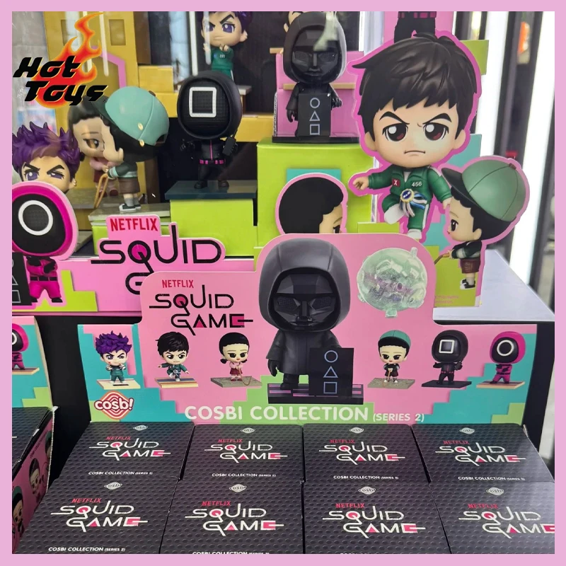 Cosbi juego de calamar juguetes calientes caja ciega serie 2 minifigura muñeca coleccionable Giftra