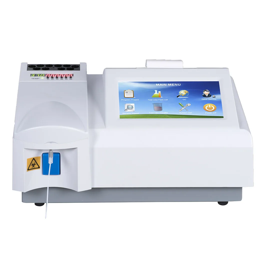 Veterinary Clinical Lab Analyzer Open System Animals Semi-automatic Biochemistry Analyzer