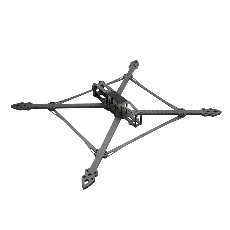 Drone Quadcopter FPV Shuhang RC V2 Pro 13-inci dengan Rangka Serat Optik dan Serat Karbon yang Diperkuat, Logo OEM Kustom