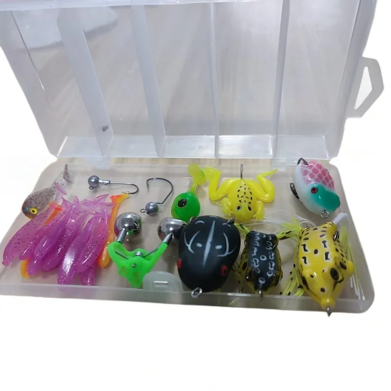 

SGYAO 21/22/23pcs Fishing Lures BKK Kits for Topwater Bait Rigs Tackle Kit for Bass Trout Salmon Fishing Accessories