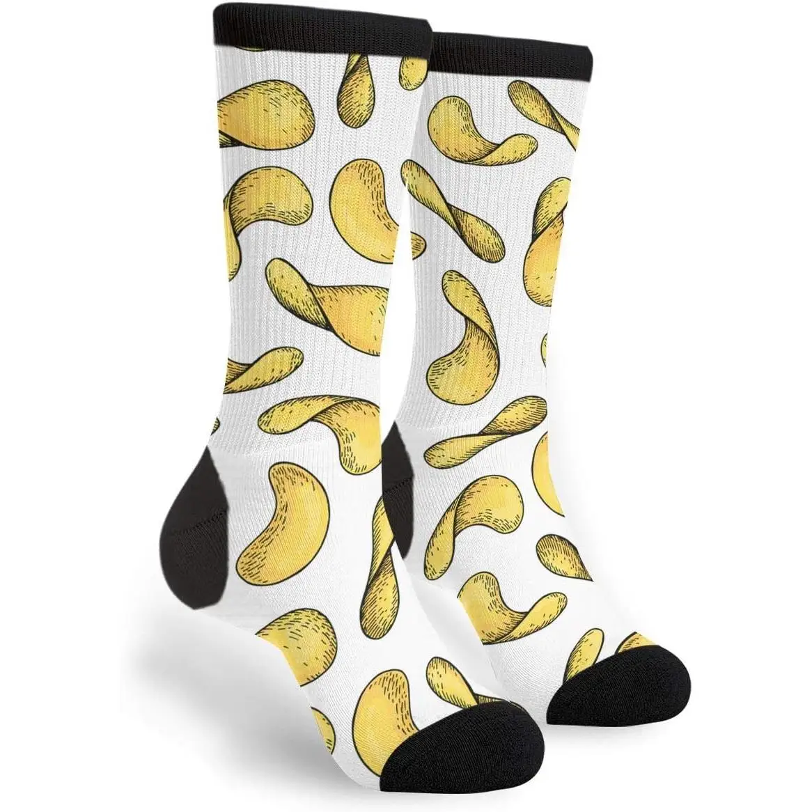 

Женские и мужские носки, новинка, носки с трендовым принтом в стиле хип-хоп, дышащие нескользящие спортивные носки в стиле Харадзюку в стиле ретро