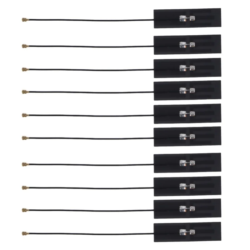 10Pcs FPC Antenna Built In 2 Frequency Flexible For WiFi Bluetooth Router NZ-2.4G/5.8G-FPC-003
