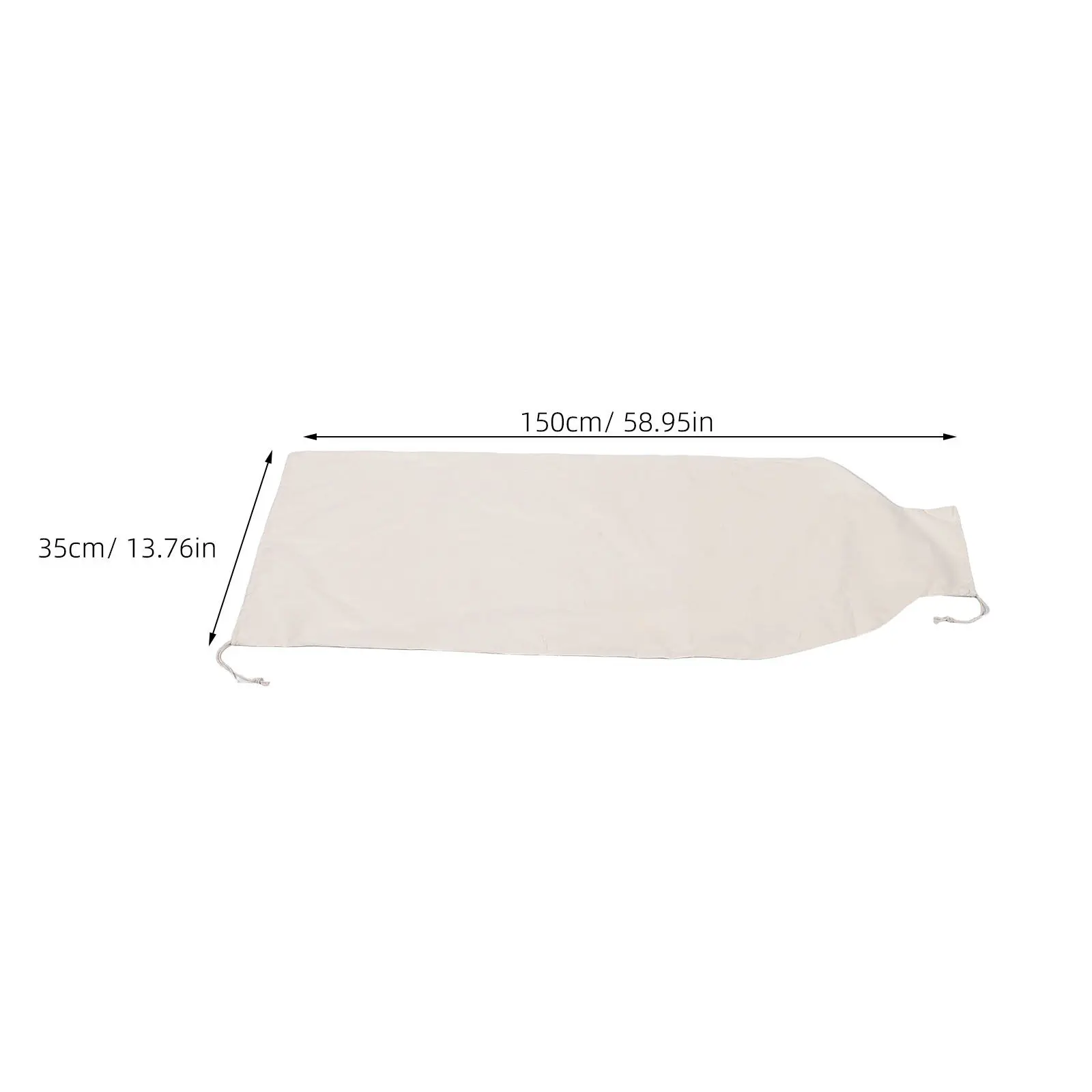 1.5m Drawstring Flour Mill Bag for Electric Grain Mills Rice Grinders Dust Collector Filter Bag Washable Reusable Large Capacity