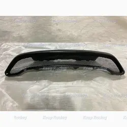Fiberglass Unpainted Front Grille OEM Style For Mini Countryman R60 Fiber Glass Bumper Grill FRP Grills Mesh Cover Trim Body Kit
